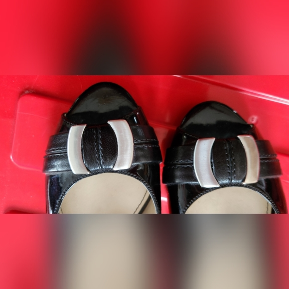 Naturalizer N5 Comfort black peep toe slingback heels - Picture 16 of 16